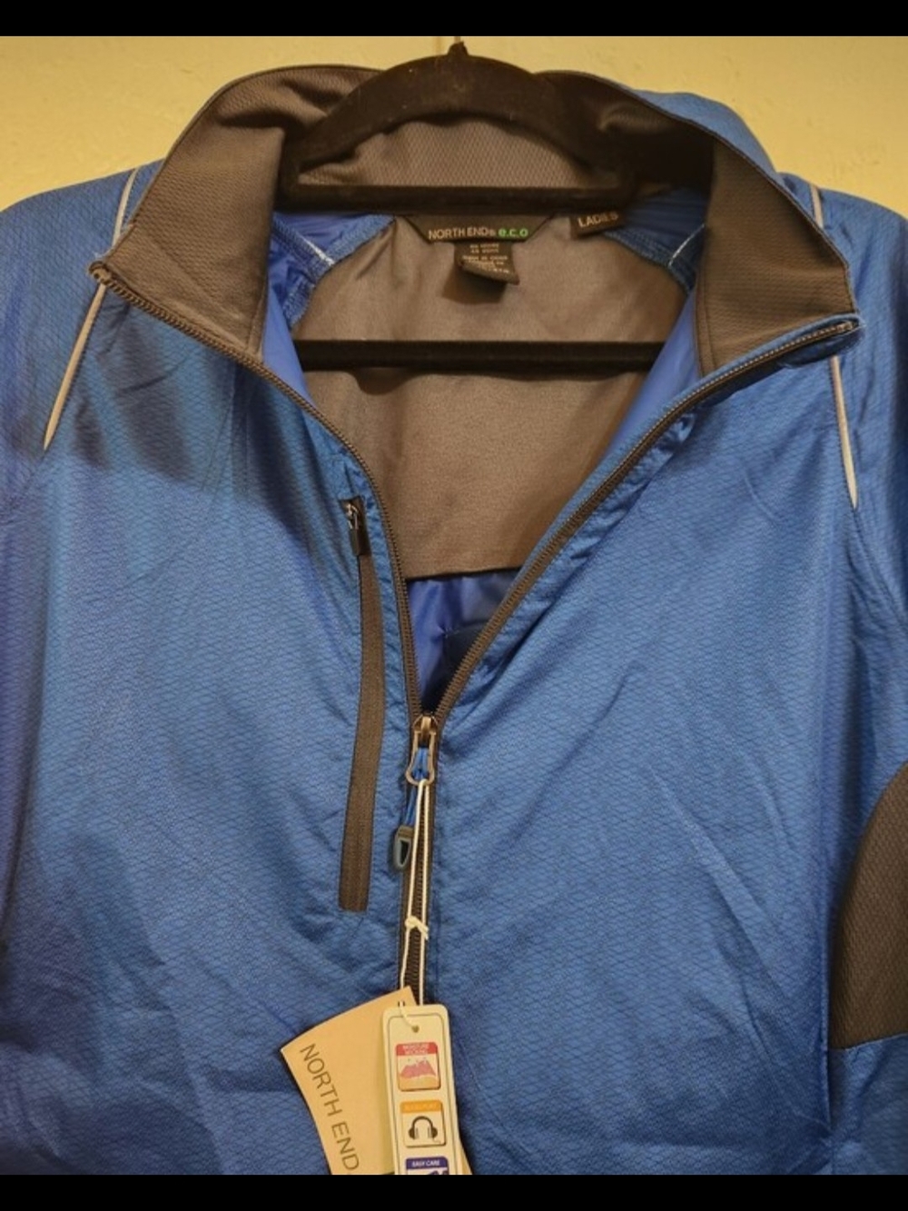 North End Women's Blue Waterproof Utility Jacket - Picture 2 of 6